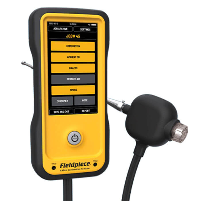 Fieldpiece CAT45 Combustion Analyzer for Residential Boilers